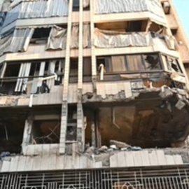 Suben a seis los muertos en un bombardeo de Israel en el centro de Beirut