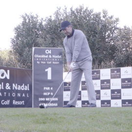 Nadal participa en el torneo benéfico Olazábal&Nadal