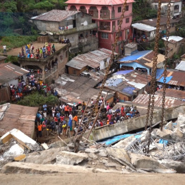 Al menos ocho muertos, incluidos tres niños, en un derrumbe de un edificio en Sierra Leona