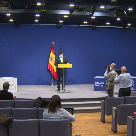 Rueda de prensa tras reunión para abordar la subida del SMI