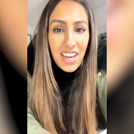 Noemí Salazar explica el motivo de su ingreso en el hospital
