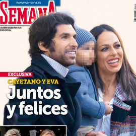 Eva González y Cayetano Rivera vuelven a aparecer juntos sonriendo