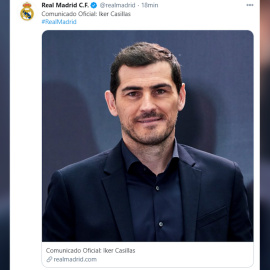 Iker Casillas se incorpora a la Fundación Real Madrid