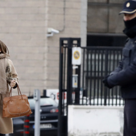 Rosalia Iglesias a su llegada este lunes a la Audiencia Nacional para declarar en el caso de la trama Gürtel/ EFE