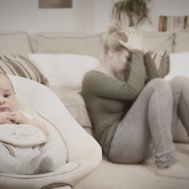 Entre el 10% y el 20% de las madres se ven afectadas por una depresión posparto. / Fotolia - AGENCIA SINC