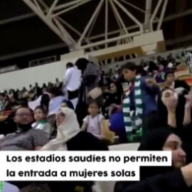 Las mujeres no podrán ir solas a la Supercopa de Italia de Fútbol en Arabia