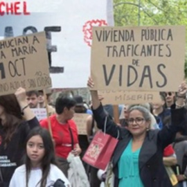 Decenas de miles de personas salen a la calle para exigir rebaja en el precio del alquiler