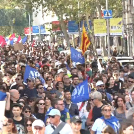 Unas dos mil personas reclaman que Barcelona no albergue más eventos como la Copa América