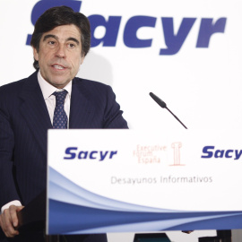 El presidente de Sacyr, Manuel Manrique. E.P.