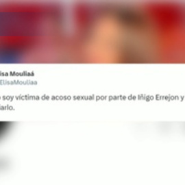 La actriz Elisa Mouliaá denuncia a Errejón en comisaría por acoso sexual