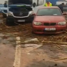 La Dana deja innumerables destrozos en la localidad valenciana de Chiva