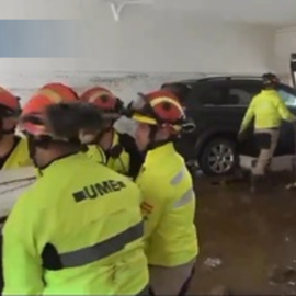 Imágenes del trabajo de la UME y los servicios de emergencias de Castilla La Mancha colaboran en Mira (Cuenca)