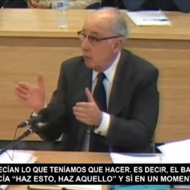 Rodrigo Rato ha declarado hoy por la salida a bolsa de Bankia:  no se acuerda de nada