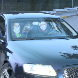 Los Reyes despiden la Navidad visitando la casa del padre de Doña Letizia