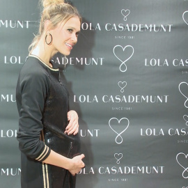 Carla Pereyra presume de barriguita a pocas semanas de dar a luz