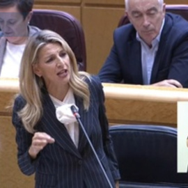 Díaz dice al PP que no cuente con Sumar para tumbar a Sánchez "ni hoy ni mañana ni nunca"