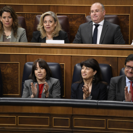 Diana Morant manda callar a Miguel Tellado