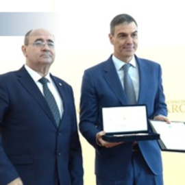 Pedro Sánchez recibe las llaves de la ciudad portuguesa de Faro