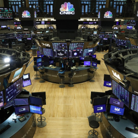 El patio de negociación de la Bolsa de Nueva York (NYSE, en sus siglas en inglés), en Wall Street. REUTERS