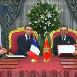 Francia y Marruecos firman 22 acuerdos bilaterales