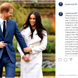 Harry y Meghan cumplen su primer año desde el anuncio del 'Megxit'