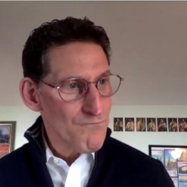 Richard Cohen durante su videoconferencia para Hazte Oir.