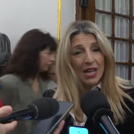 Yolanda Diaz recuerda a los trabajadores en zona de alerta roja que están exentos de acudir al puesto de trabajo