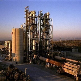 Planta de Cementos Portland (filial de FCC) en Madrid. E.P.