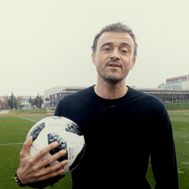 La original felicitación navideña de Luis Enrique