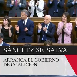Sánchez se 'salva': arranca el Gobierno de coalición