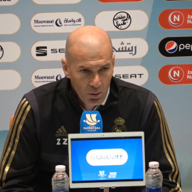 Zidane: "Me veo mejor entrenador que antes"
