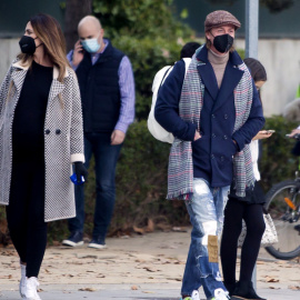 Romina Belluscio, a punto de explotar, cuenta los días para dar a luz 