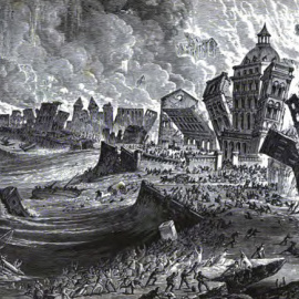 Maremoto de Lisboa del 1 de noviembre de 1755.