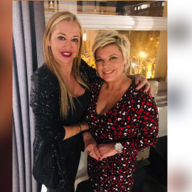 Terelu Campos y Belén Esteban disfrutan de una noche de fiesta