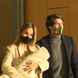 María Pombo desvela el contenido de la maleta que llevó al hospital