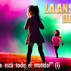 LA PIZARRA DE YURI.- La Ansiedad de Sofía (1/5): «¿Estoy sola?» / “¿Dónde está todo el mundo?” (I) © Dixo 2023