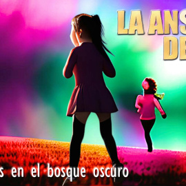 LA PIZARRA DE YURI.- La Ansiedad de Sofía (1/6): «¿Estoy sola? / Cuentos en el bosque oscuro» © Dixo 2023