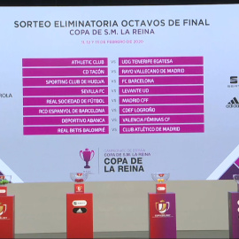 Barcelona-Leganés y Zaragoza-Real Madrid, duelos de octavos