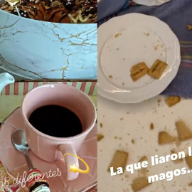 Tamara Gorro enseña el paso de los Reyes Magos por su casa