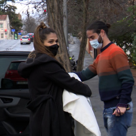 Primeras imágenes de Sara Sálamo e Isco Alarcón con su segundo hijo