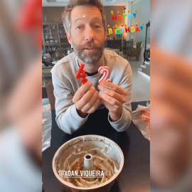 Xoan Viqueira pasa su primer cumpleaños separado de David Valldeperas