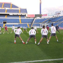Entrenamiento de la Selección femenina previa España-EEUU