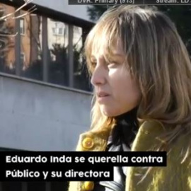 Ana Pardo de Vera defiende la integridad de Público ante el juez frente a una querella de Eduardo Inda