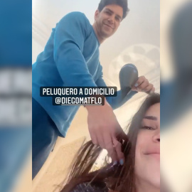 Carla Barber se sigue recuperando en casa de su fractura de tibia