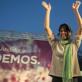 Teresa Rodríguez, reelegida secretaria general de Podemos Andalucía. / EFE