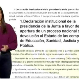 ¿Cuántas de las medidas de Vox para Andalucía ha aceptado el PP para conseguir formar gobierno?