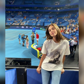 Sandra Gago de viaje por la ciudad australiana de Perth