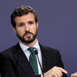  Pablo Casado, líder del PP.- EFE
