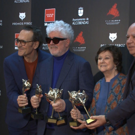 'Dolor y gloria' de Almodóvar arrasa en los Premios Feroz