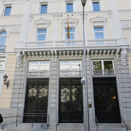 Fachada del edificio del Consejo General del Poder Judicial (CGPJ). -Jesús Hellín / Europa Press